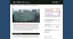 Desktop Screenshot of en.japanese-school.info